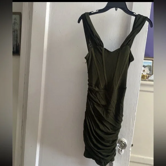 Cider Dresses | Cider Olive Green Corset Dress | Color: Green | Size: S | Doryspahiu3'S Closet